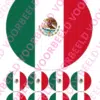 Eetbare taartprint wk mexico – 18 cm rond + 8 cupcake rondjes bij cake, bake & love 2 Eetbare taartprint wk mexico – 18 cm rond + 8 cupcake rondjes bij cake, bake & love 1