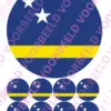 Eetbare taartprint wk curaçao – 18 cm rond + 8 cupcake rondjes bij cake, bake & love 2 Eetbare taartprint wk curaçao – 18 cm rond + 8 cupcake rondjes bij cake, bake & love 1