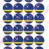 Eetbare cupcakeprint wk curaçao – 24 cupcake rondjes bij cake, bake & love 2 Eetbare cupcakeprint wk curaçao – 24 cupcake rondjes bij cake, bake & love 1