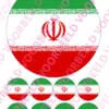 Eetbare taartprint wk iran – 18 cm rond + 8 cupcake rondjes bij cake, bake & love 4 Eetbare taartprint wk iran – 18 cm rond + 8 cupcake rondjes bij cake, bake & love 3