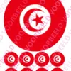 Eetbare taartprint wk tunesië – 18 cm rond + 8 cupcake rondjes bij cake, bake & love 4 Eetbare taartprint wk tunesië – 18 cm rond + 8 cupcake rondjes bij cake, bake & love 3
