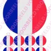 Eetbare taartprint wk frankrijk – 18 cm rond + 8 cupcake rondjes bij cake, bake & love 4 Eetbare taartprint wk frankrijk – 18 cm rond + 8 cupcake rondjes bij cake, bake & love 3