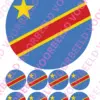 Eetbare taartprint wk d. R congo – 18 cm rond + 8 cupcake rondjes bij cake, bake & love 2 Eetbare taartprint wk d. R congo – 18 cm rond + 8 cupcake rondjes bij cake, bake & love 1
