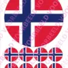 Eetbare taartprint wk noorwegen – 18 cm rond + 8 cupcake rondjes bij cake, bake & love 4 Eetbare taartprint wk noorwegen – 18 cm rond + 8 cupcake rondjes bij cake, bake & love 3