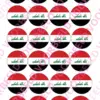 Eetbare cupcakeprint wk irak – 24 cupcake rondjes bij cake, bake & love 2 Eetbare cupcakeprint wk irak – 24 cupcake rondjes bij cake, bake & love 1