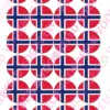 Eetbare cupcakeprint wk noorwegen – 24 cupcake rondjes bij cake, bake & love 2 Eetbare cupcakeprint wk noorwegen – 24 cupcake rondjes bij cake, bake & love 1