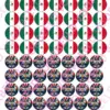 Eetbare sweets print wk mexico - 70 rondjes van 2,5 cm bij cake, bake & love 4 Eetbare sweets print wk mexico - 70 rondjes van 2,5 cm bij cake, bake & love 3