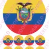 Eetbare taartprint wk ecuador – 18 cm rond + 8 cupcake rondjes bij cake, bake & love 2 Eetbare taartprint wk ecuador – 18 cm rond + 8 cupcake rondjes bij cake, bake & love 1
