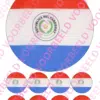 Eetbare taartprint wk paraguay – 18 cm rond + 8 cupcake rondjes bij cake, bake & love 2 Eetbare taartprint wk paraguay – 18 cm rond + 8 cupcake rondjes bij cake, bake & love 1