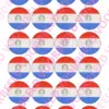 Eetbare cupcakeprint wk paraguay – 24 cupcake rondjes bij cake, bake & love 4 Eetbare cupcakeprint wk paraguay – 24 cupcake rondjes bij cake, bake & love 3