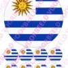 Eetbare taartprint wk uruguay – 18 cm rond + 8 cupcake rondjes bij cake, bake & love 4 Eetbare taartprint wk uruguay – 18 cm rond + 8 cupcake rondjes bij cake, bake & love 3