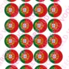 Eetbare cupcakeprint wk portugal – 24 cupcake rondjes bij cake, bake & love 2 Eetbare cupcakeprint wk portugal – 24 cupcake rondjes bij cake, bake & love 1