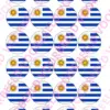 Eetbare cupcakeprint wk uruguay – 24 cupcake rondjes bij cake, bake & love 4 Eetbare cupcakeprint wk uruguay – 24 cupcake rondjes bij cake, bake & love 3