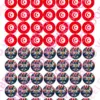 Eetbare sweets print wk tunesië - 70 rondjes van 2,5 cm bij cake, bake & love 2 Eetbare sweets print wk tunesië - 70 rondjes van 2,5 cm bij cake, bake & love 1