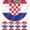 Eetbare taartprint wk kroatië – 18 cm rond + 8 cupcake rondjes bij cake, bake & love 2 Eetbare taartprint wk kroatië – 18 cm rond + 8 cupcake rondjes bij cake, bake & love 1