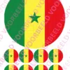 Eetbare taartprint wk senegal – 18 cm rond + 8 cupcake rondjes bij cake, bake & love 2 Eetbare taartprint wk senegal – 18 cm rond + 8 cupcake rondjes bij cake, bake & love 1