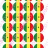 Eetbare cupcakeprint wk senegal – 24 cupcake rondjes bij cake, bake & love 2 Eetbare cupcakeprint wk senegal – 24 cupcake rondjes bij cake, bake & love 1