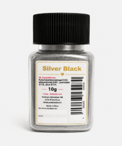 Alternative view of Sprinkley Dust - Silver Black 10 gram