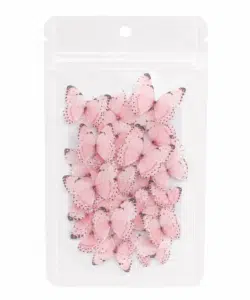 Wafer paper butterflies pink pk/29 bij cake, bake & love 7