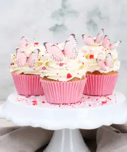 Wafer Paper Butterflies Pink pk/29