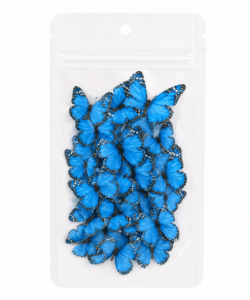 Alternative view of Wafer Paper Butterflies Blue pk/29