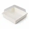 Dessert box/bento box wit 13,5 x 12,5 x 6,5 cm bij cake, bake & love 2 Dessert box/bento box wit 13,5 x 12,5 x 6,5 cm bij cake, bake & love 1
