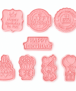 Happy Birthday Uitsteker Set 8