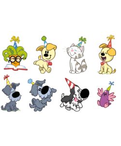 Uitdeelzakjes woezel & pip met stickers pk/8 bij cake, bake & love 12 Uitdeelzakjes woezel & pip met stickers pk/8 bij cake, bake & love 11
