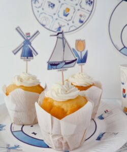 Cupcake prikkers nijntje delfts blauw pk/12 bij cake, bake & love 8 Cupcake prikkers nijntje delfts blauw pk/12 bij cake, bake & love 7