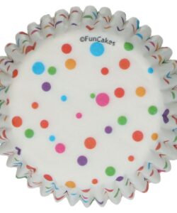Funcakes mini baking cups confetti pk/100 bij cake, bake & love 10