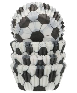 Funcakes mini baking cups voetbal pk/100 bij cake, bake & love 8