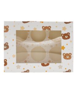 Simply making cupcake doos baby bears and stars 6 pk/2 bij cake, bake & love 13 Simply making cupcake doos baby bears and stars 6 pk/2 bij cake, bake & love 12