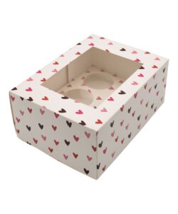 Simply making cupcake doos lovestruck hearts 6 pk/2 bij cake, bake & love 10 Simply making cupcake doos lovestruck hearts 6 pk/2 bij cake, bake & love 9