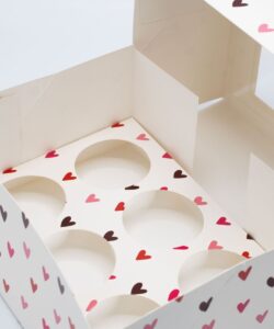 Simply making cupcake doos lovestruck hearts 6 pk/2 bij cake, bake & love 14 Simply making cupcake doos lovestruck hearts 6 pk/2 bij cake, bake & love 13