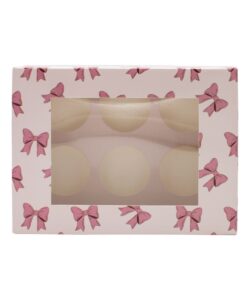 Simply making cupcake doos pink ribbons 6 pk/2 bij cake, bake & love 11 Simply making cupcake doos pink ribbons 6 pk/2 bij cake, bake & love 10