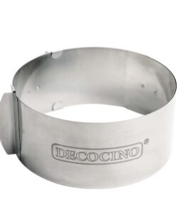 Decocino bakrand 8,5 cm hoog 15 - 30 cm doorsnede bij cake, bake & love 5