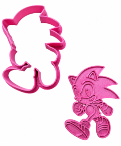 Sprinkley cookie cutters - sonic uitsteker met impressie - afbeelding 2