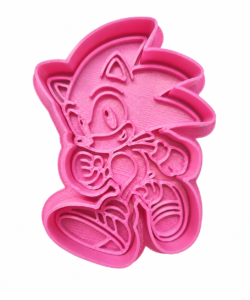 Sprinkley Cookie Cutters - Sonic Uitsteker met Impressie