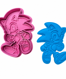 Sprinkley cookie cutters - sonic uitsteker met impressie - afbeelding 3