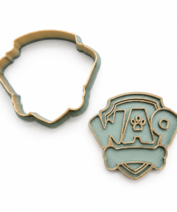 Sprinkley cookie cutters - paw patrol schild met impressie bij cake, bake & love 11 Sprinkley cookie cutters - paw patrol schild met impressie bij cake, bake & love 10