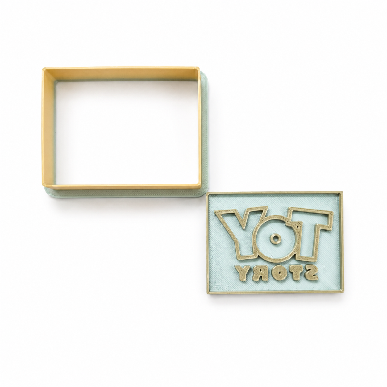 Sprinkley cookie cutters - toy story logo uitsteker met impressie bij cake, bake & love 4 Sprinkley cookie cutters - toy story logo uitsteker met impressie - afbeelding 2