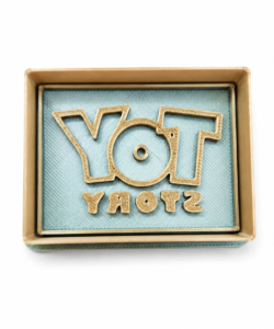 Sprinkley Cookie Cutters - Toy Story Logo Uitsteker met Impressie