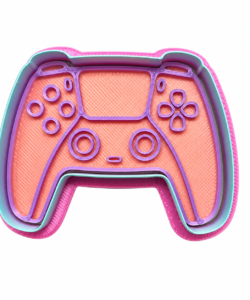 Sprinkley Cookie Cutters - Game Controller Uitsteker met Impressie