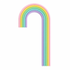 Platic topper large rainbow pastel gekleurd bij cake, bake & love 2 Platic topper large rainbow pastel gekleurd bij cake, bake & love 1