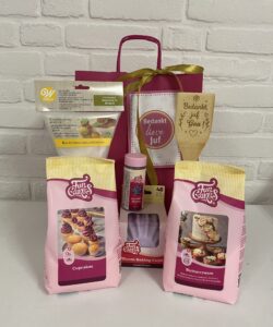 Juf of Meester Cadeautje - Cupcakes met Gegraveerde Spatel