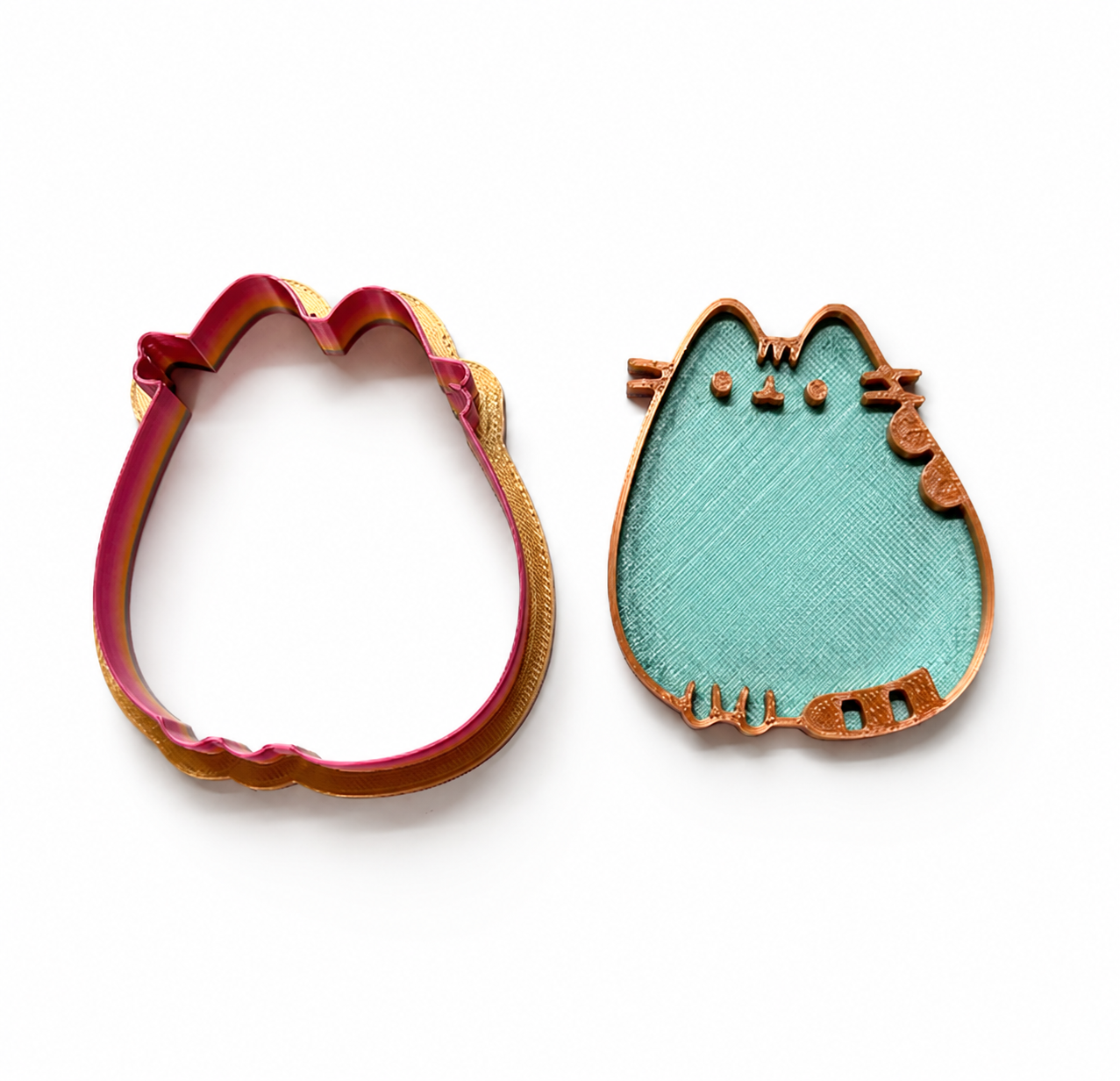 Sprinkley cookie cutters - pusheen uitsteker met impressie bij cake, bake & love 6 Sprinkley cookie cutters - pusheen uitsteker met impressie - afbeelding 2