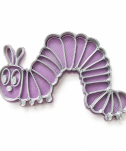 Sprinkley Cookie Cutters - Rupsje Uitsteker met Impressie