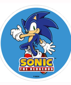 Modecor Sonic Eetbare Taartprint 21 cm