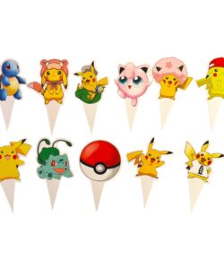 Cupcake Prikkers Pokemon Versie 2 pk/24