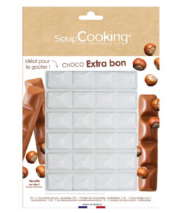 ScrapCooking Chocoladereepvorm – 6 Mini Chocoladerepen